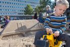 MÜLHEIM 2020 - MÜLHEIMER TAG - Sandkunst auf dem Wiener Platz in Köln-Mülheim