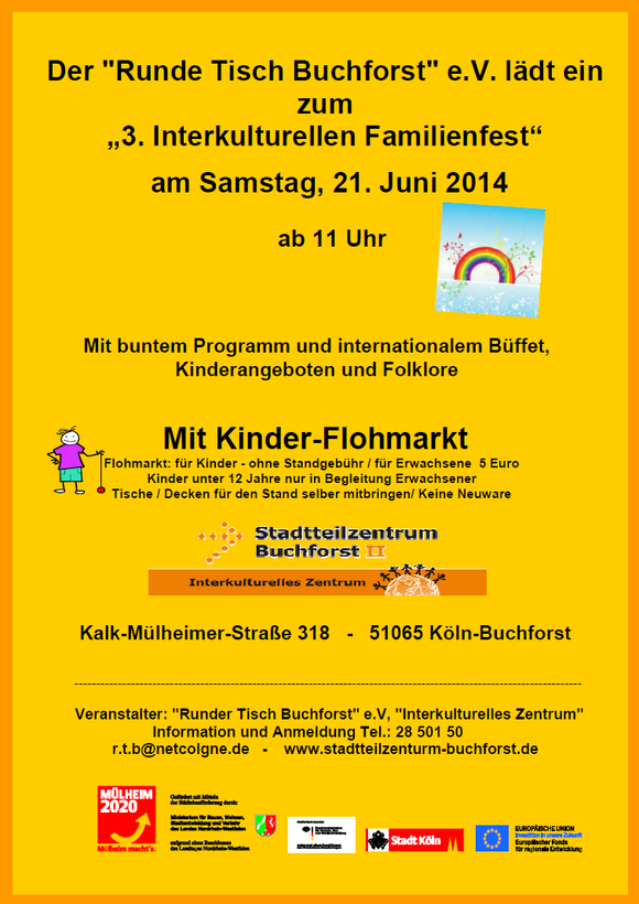 MÜLHEIM 2020- Interkulturelles Familienfest - Köln-Buchforst