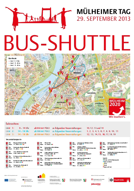 MÜLHEIM 2020 - MÜLHEIMER TAG - Bus-Shuttle