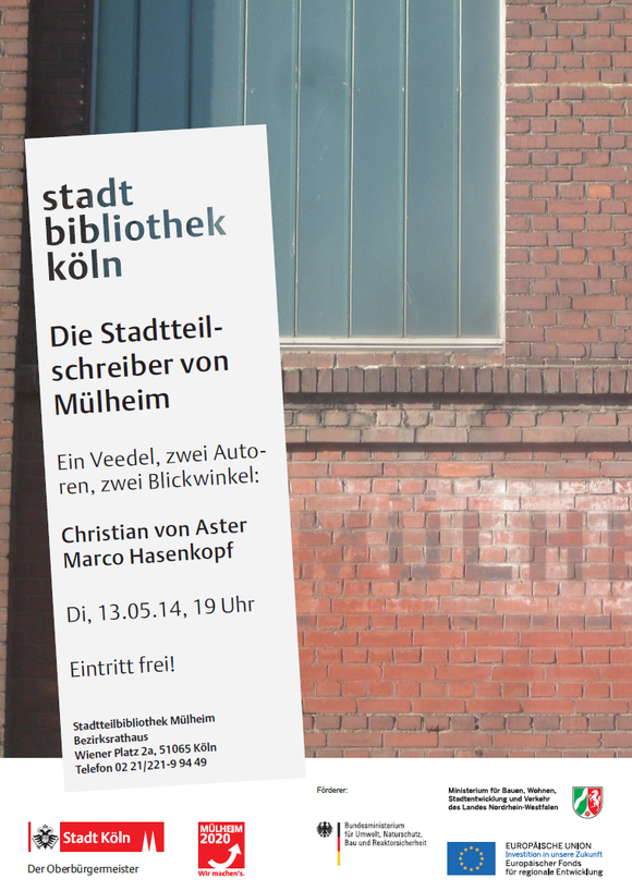 MÜLHEIM2020 - Stadtteilschreiber Stadtbibliothek - Köln-Mülheim
