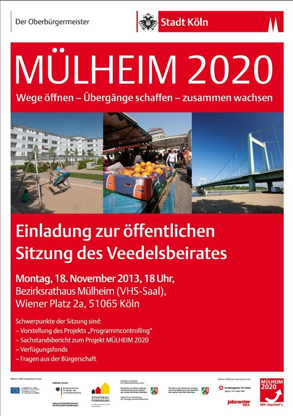 Veedelsbeirat MÜLHEIM 2020 - Stadt Köln - Köln-Mülheim